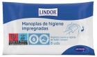 Lindor Manoplas de Higiene Impregnadas 8 Unidades