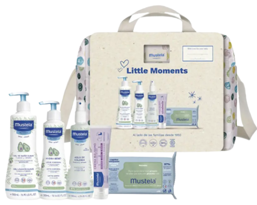 Bolsa Paseo Little Moments Lunares 6 Piezas