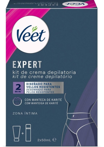 Expert Bikini Crema Depilatoria Set 2 Piezas