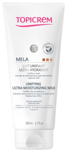 Mela Leche Unificadora Ultra-Hidratante Corporal SPF 15+ 200 ml