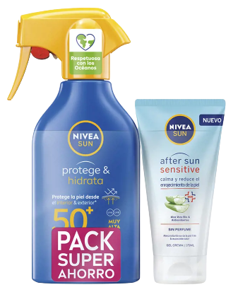 Sun Protege&Hidrata SPF 50+ 2 Piezas