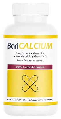 Baricalcium 120 Comprimidos Masticables