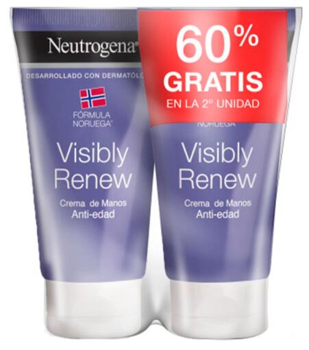 Crema para Manos Visib Renew SPF 20 Duplo