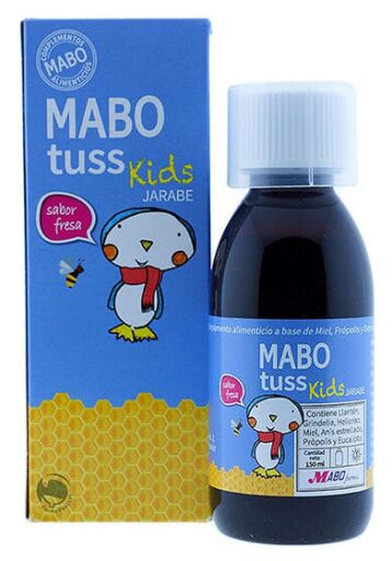 Mabotuss Kids Jarabe Sabor Fresa 150 ml