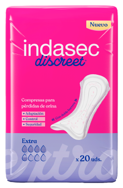 Discreet Indabox Extra 6 Paquetes x 20 Uds