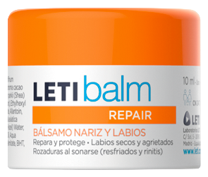 LETIbalm Pediátrico Bálsamo Reparador Nariz y Labios 10 ml