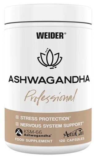 Ashwagandha Professional 120 Cápsulas Vegetales
