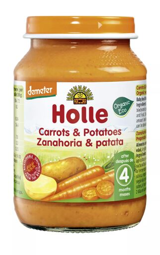 Potito Zanahoria, Patata con Ternera 190 gr