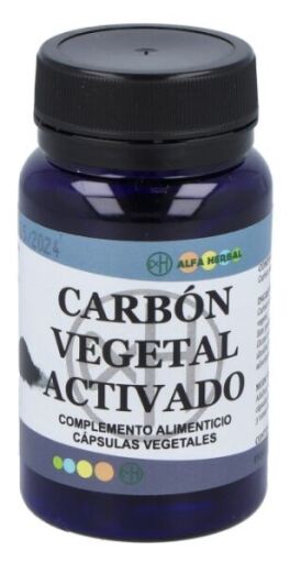 Carbón Vegetal Activado 60 Cápsulas