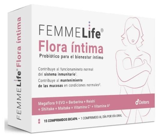 Femmelife Flora Íntima 15 Comprimidos