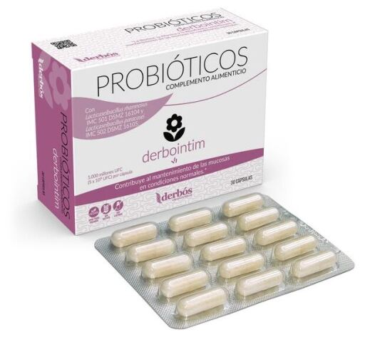 Probióticos Derbointim 30 Cápsulas