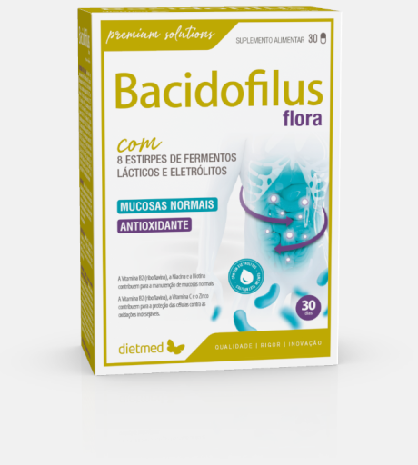 Bacidofilus Flora 30 Cápsulas