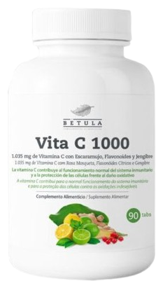 Vitamina C 1000 mg 90 Comprimidos