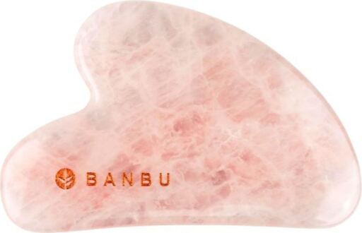 Gua Sha de Cuarzo Rosa