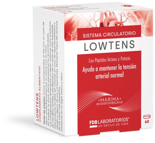 Lowtens Péptidos Lácticos 60 Comprimidos