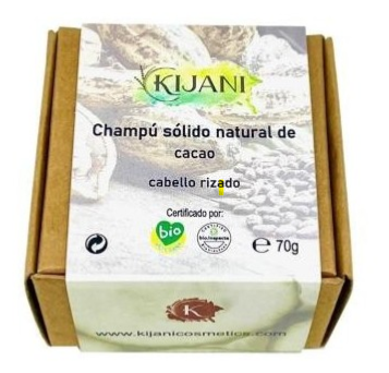 Champú Sólido Cacao Cabello Rizado 70 gr