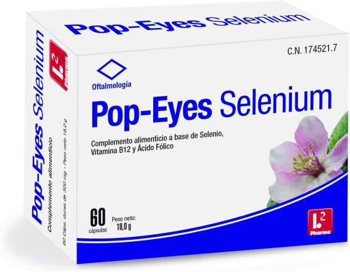 Pop Eyes Selenium 60 Cápsulas