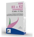 Fepa Vitamina D3+K2 Liposomado 40 Cápsulas