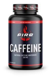 Caffeine Anhydrous 200 mg 60 Cápsulas