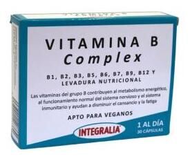 Vitamina B Complex 30 Cápsulas