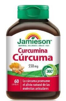 Curcumina Curcuma 550 mg 60 Cápsulas