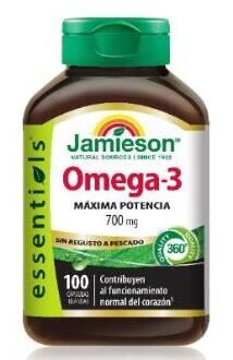 Omega 3 Fuerza Extra 700 mg 100 Cápsulas