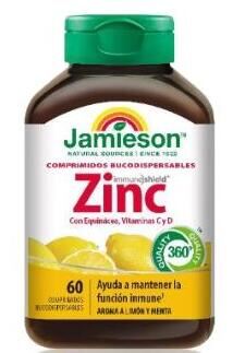 Zinc Con Vit C y D 60 Comprimidos