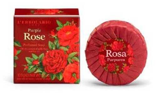 Rosa Purpurea Jabón Perfumado 100 gr