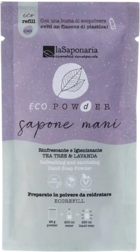 EcoPowder Jabón De Manos En Polvo Te de Arbol 25 gr