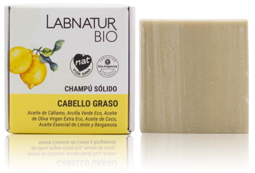 Labnatur Bio Champú Sólido Cabello Graso 75 gr