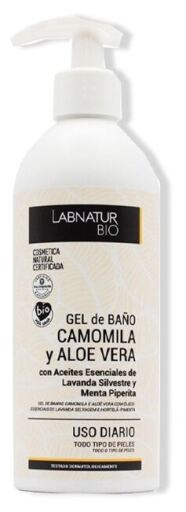 Labnatur Bio Gel De Baño Camomila Y Aloe Vera 450 ml