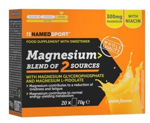 Magnesium Blend Of 2 Sources 20 Sobres