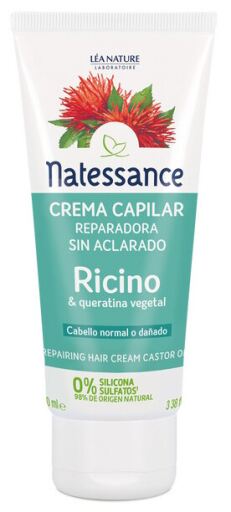 Natessance Crema Capilar Ricino Reparadora 100 ml