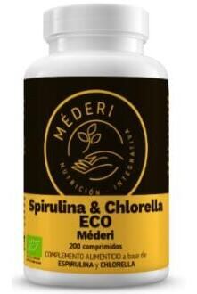 Spirulina & Chlorella Eco 500 Comprimidos