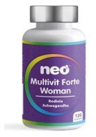 Multivit Forte Woman Rodiola Ashwagandha 120 Comprimidos