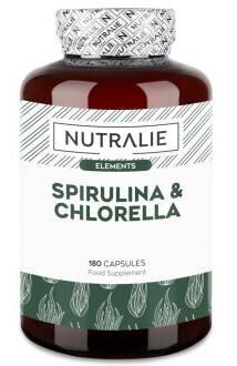 Espirulina & Chlorella 180 Cápsulas