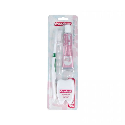 Foradent Kit De Higiene Dental Adulto 3 Piezas