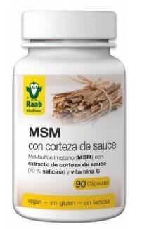 Msm Con Corteza De Sauce 630Mg 90 Cápsulas