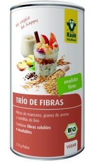 Trio De Fibras Manzana+Avena+Lino 210 gr