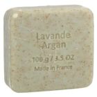 Jabón Exfoliante Argán Lavanda Pastilla 100 gr