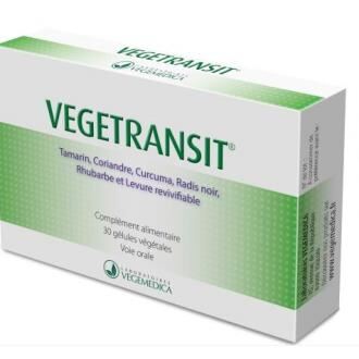 Vegetransit 30 Cápsulas Vegetales