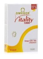 Omegor Vitality 1000 30 Perlas