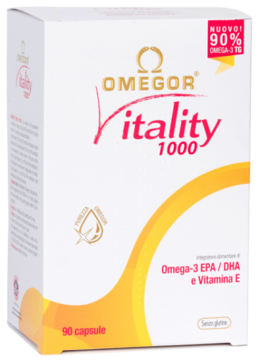 Omegor Vitality 1000 90 Perlas