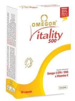 Omegor Vitality 500 60 Cápsulas