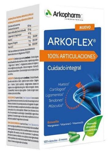 Arkoflex 100% Articulaciones 120 Cápsulas