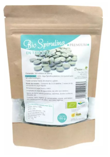 Alga Spirulina 300 Comprimidos