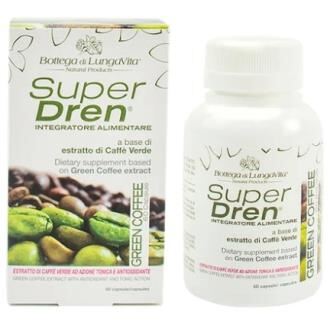 Super Dren Cápsulas Café Verde 60 Cápsulas