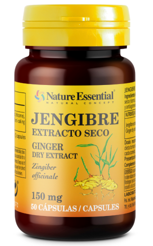 Jengibre 150 mg Ext Seco 50 Cápsulas