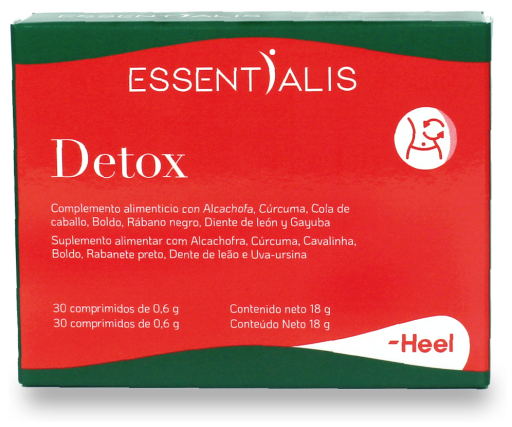 Essentialis Detox 30 Comprimidos