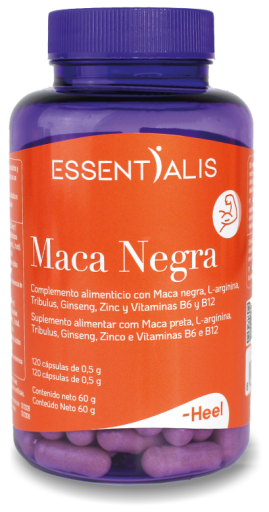 Essentialis Maca Negra 120 Cápsulas